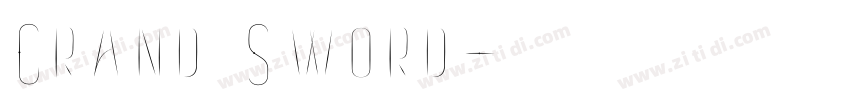 Grand Sword字体转换